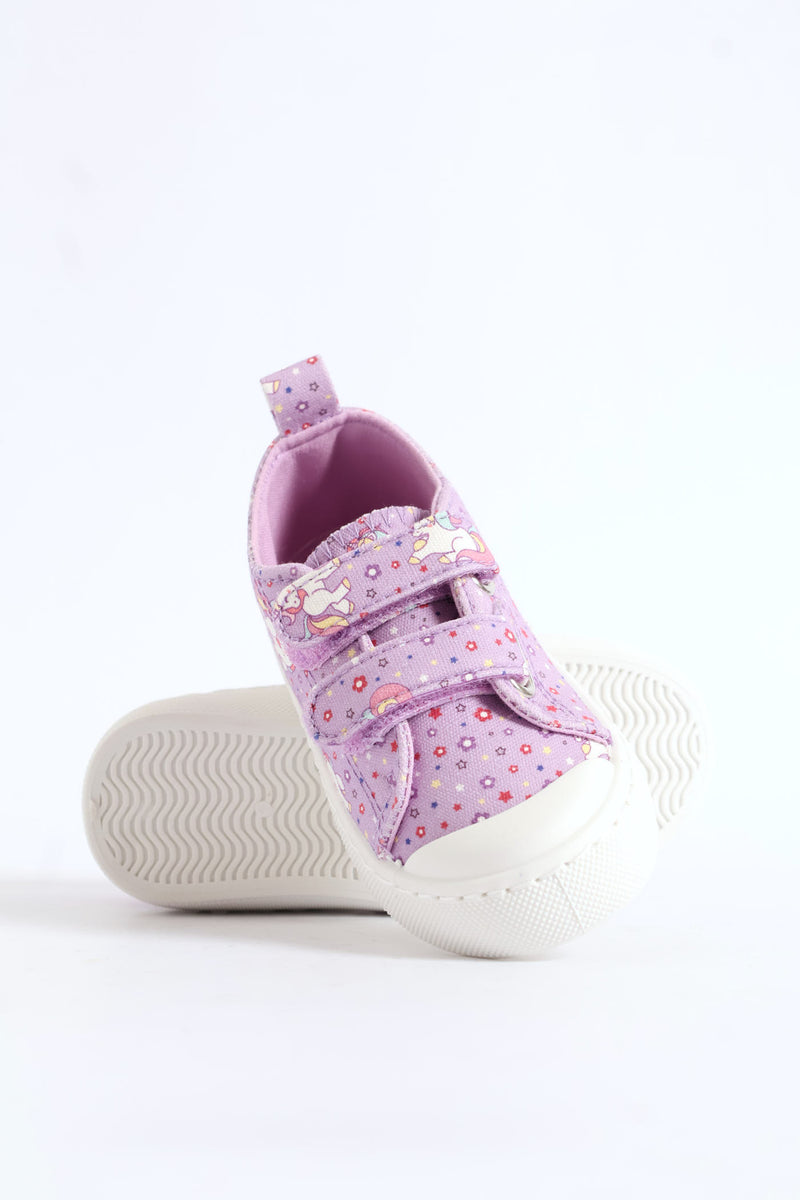 Printed Sneaker - Lilac