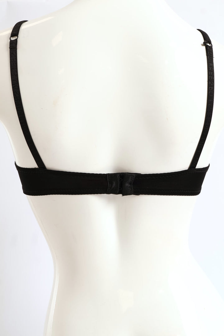 2 Pack A-Frame Bra - Mocha/Black