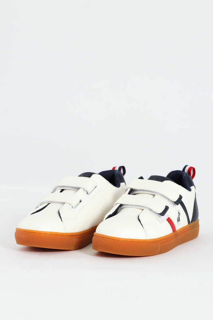 Boys Gumsole Sneaker - White