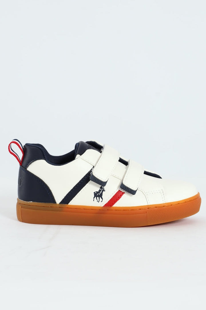 Boys Gumsole Sneaker - White
