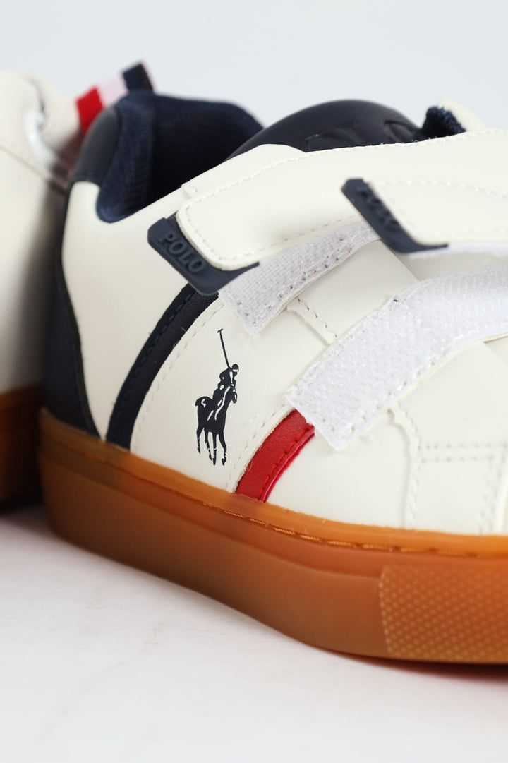 Boys Gumsole Sneaker - White