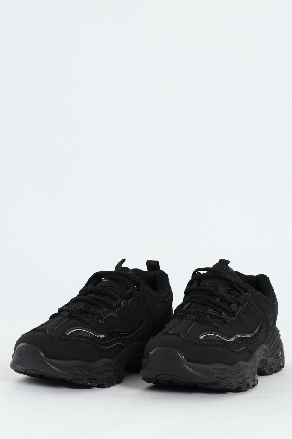 Sirine 6 Chunky Sport Lace Up Sneaker - Black