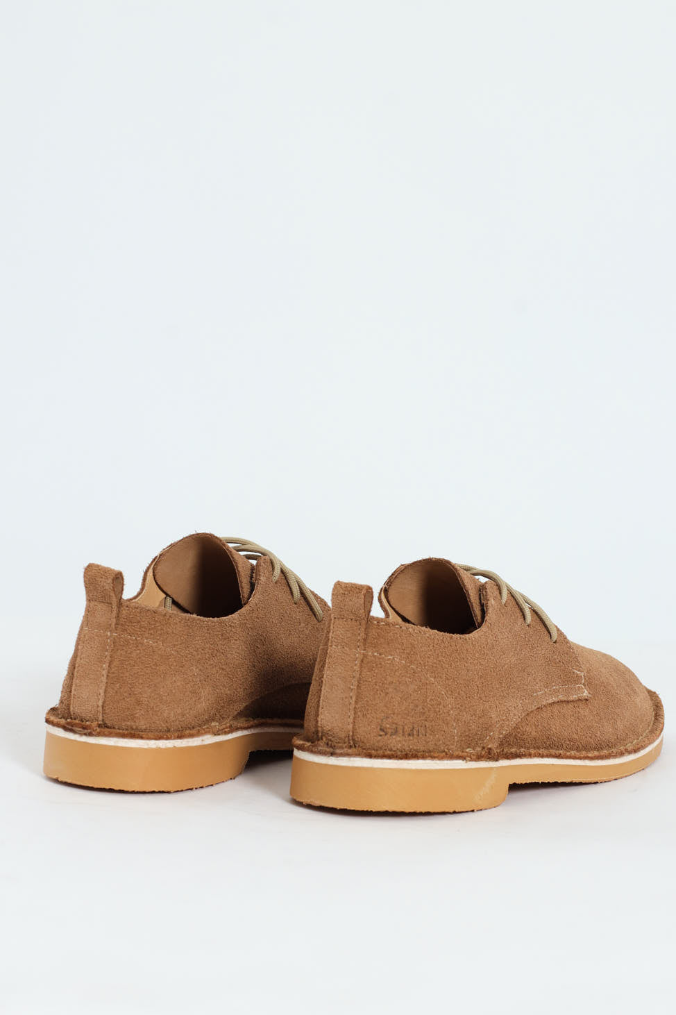 Woodlands Safari Stitch Down Suede Shoe - Taupe