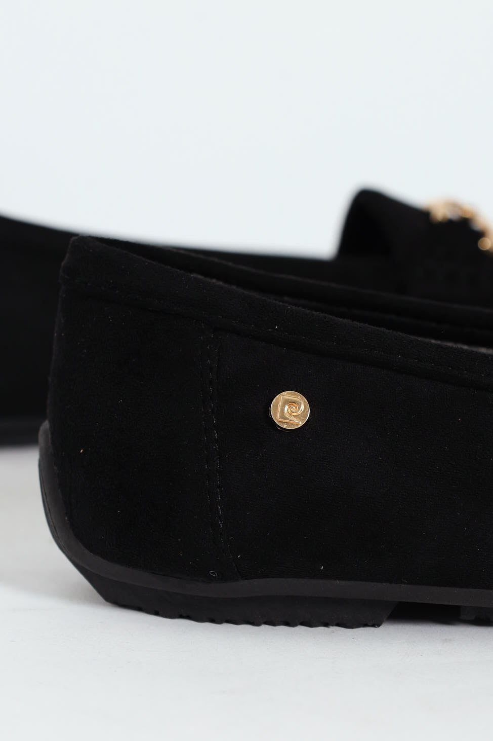 Prost 12 Horsebit Suede Driver Loafer - Black