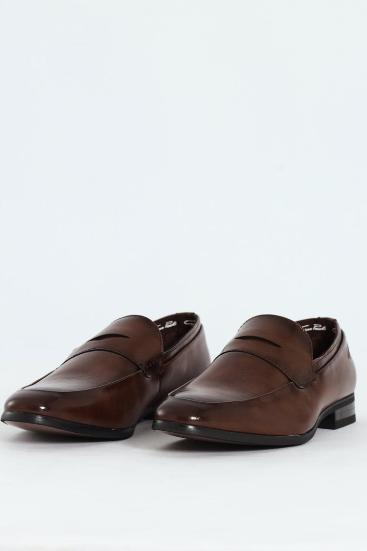 Penny Moccasin Slip On - Brown