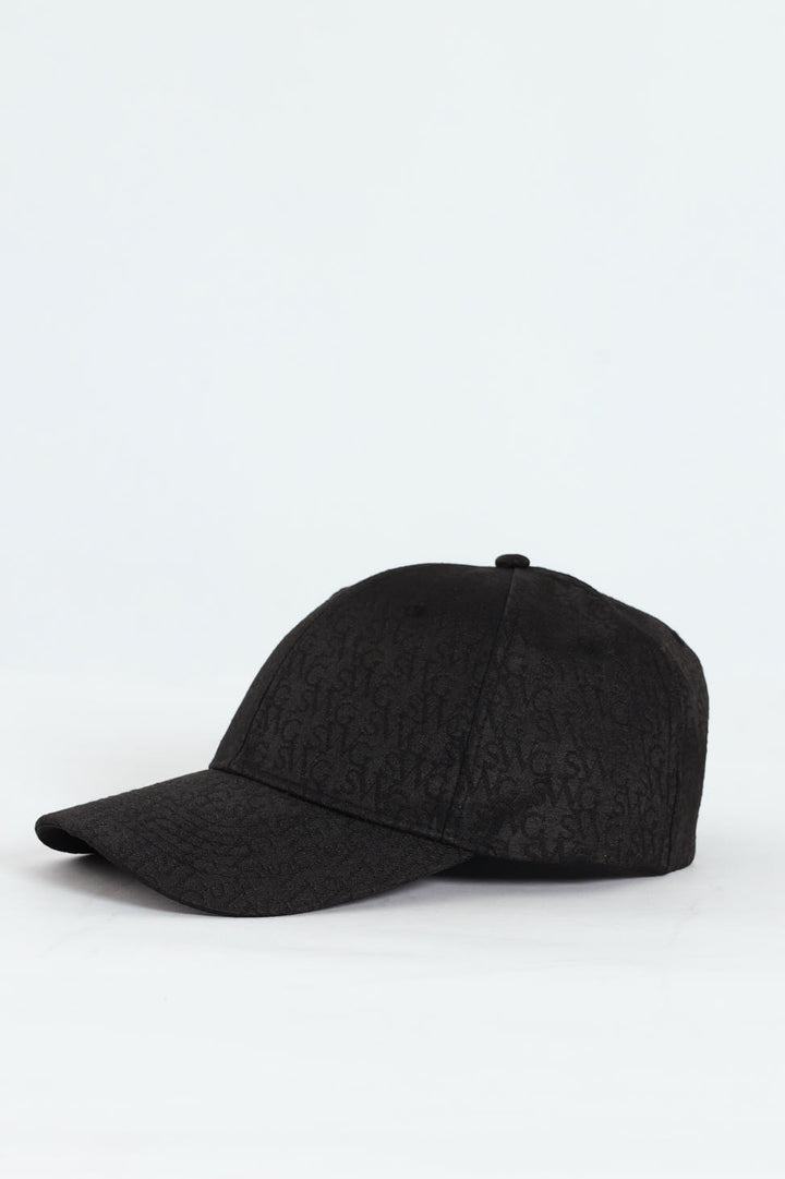 Jacquard Cap - Black