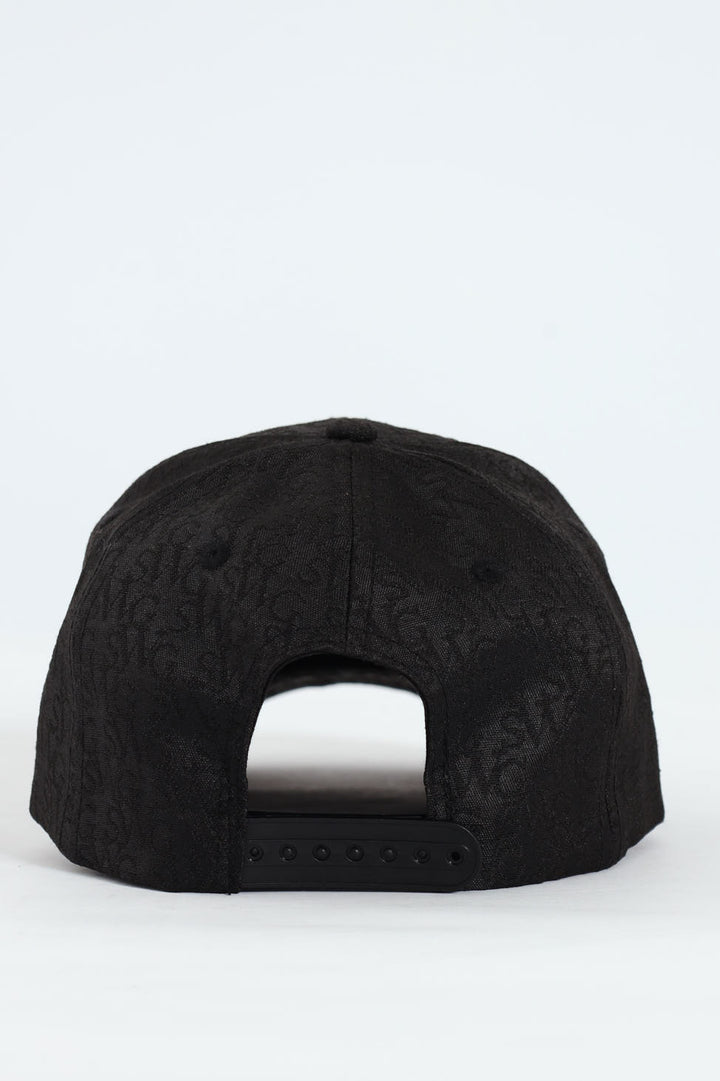 Jacquard Cap - Black