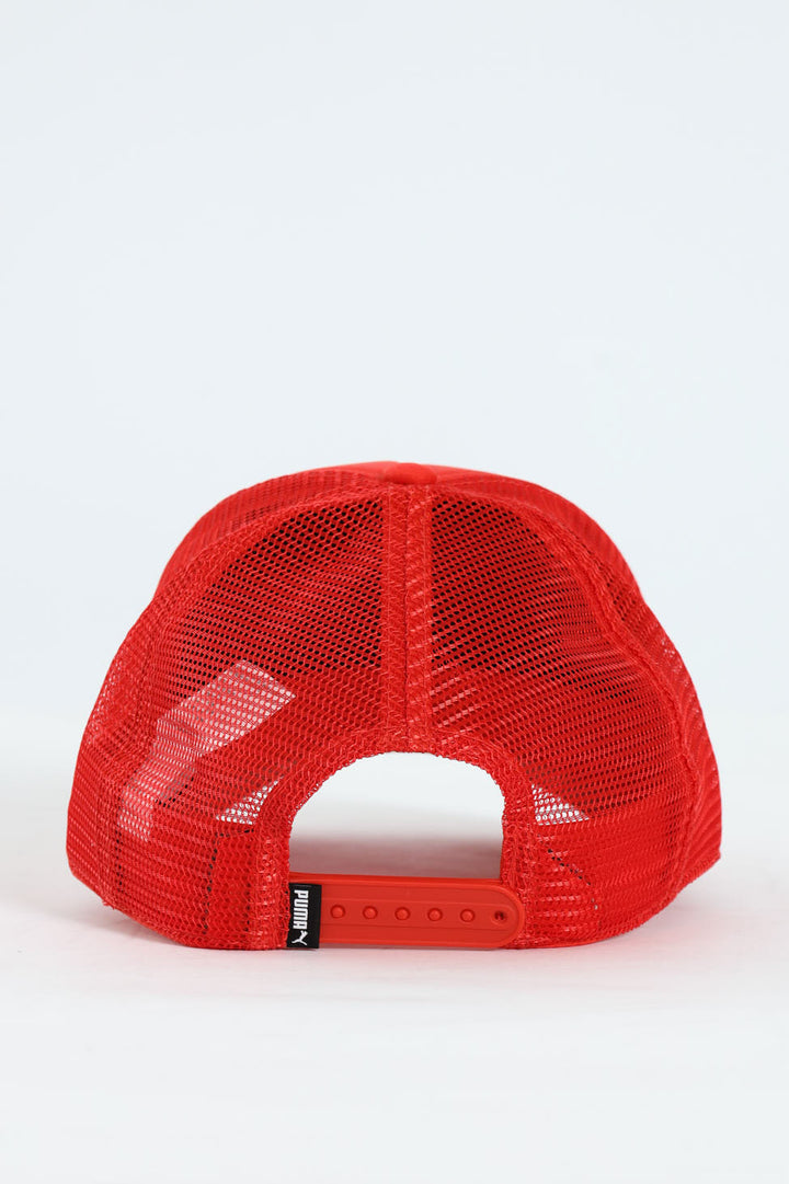 Essential Logo Trucker Cap - Rust