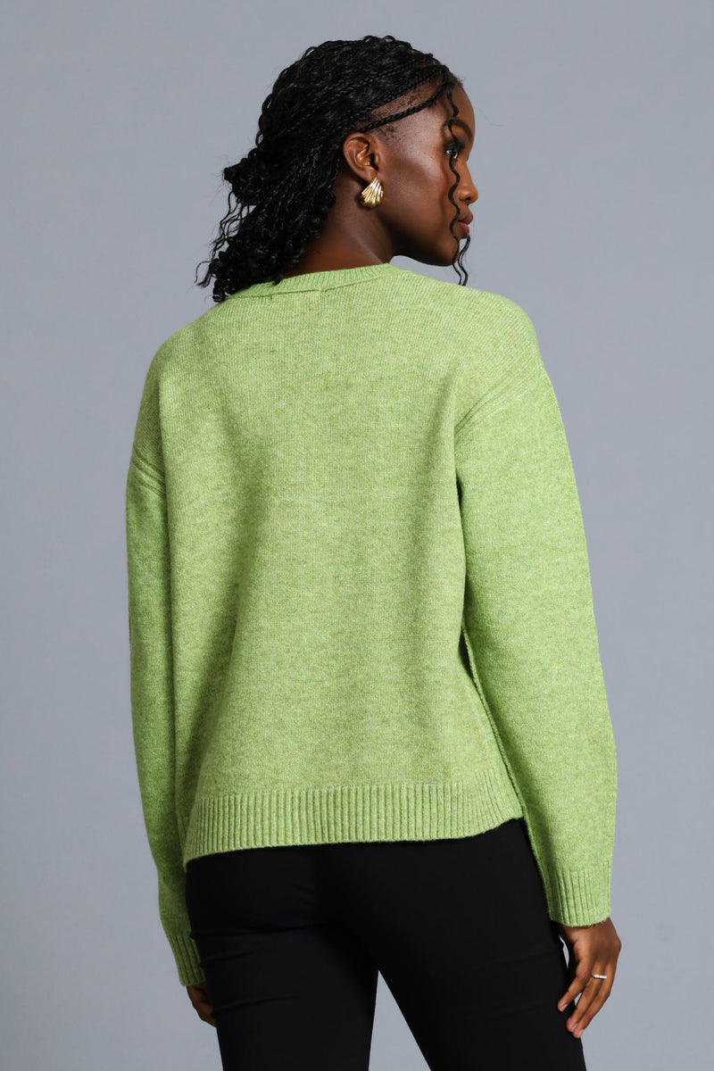 Knitwear Pullover - Chartreuse