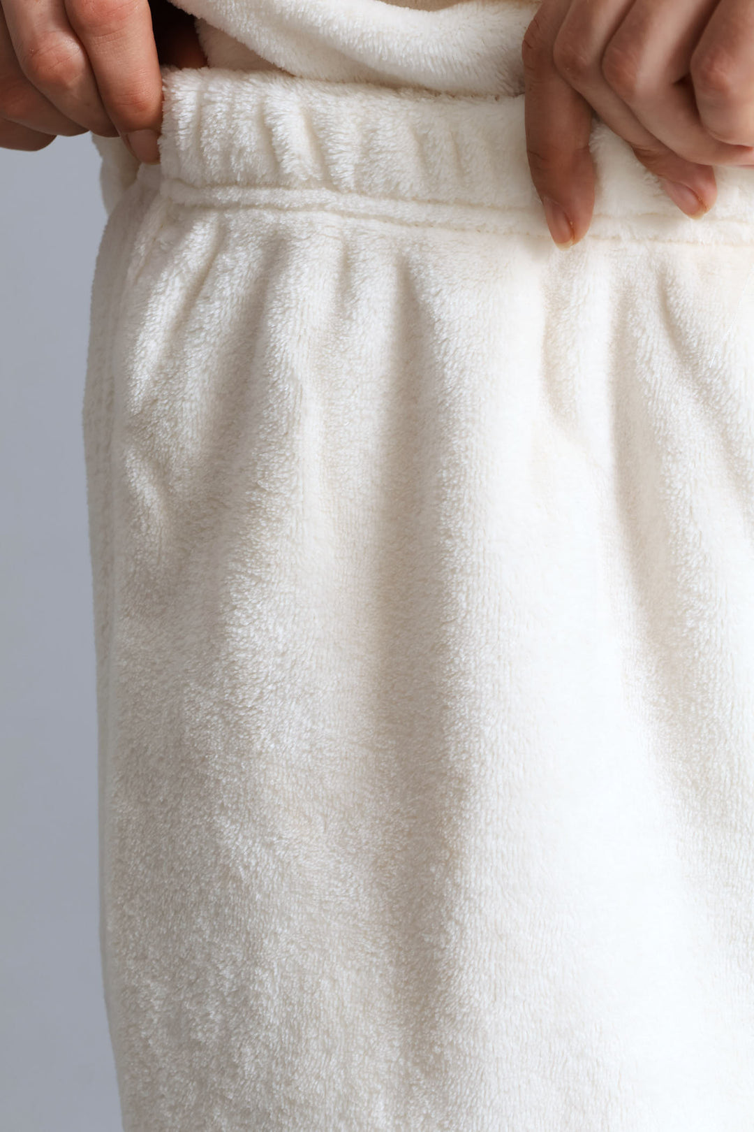 Long Sleeve Cosy Top & Jogger Embroidered Sleep Set - Cream