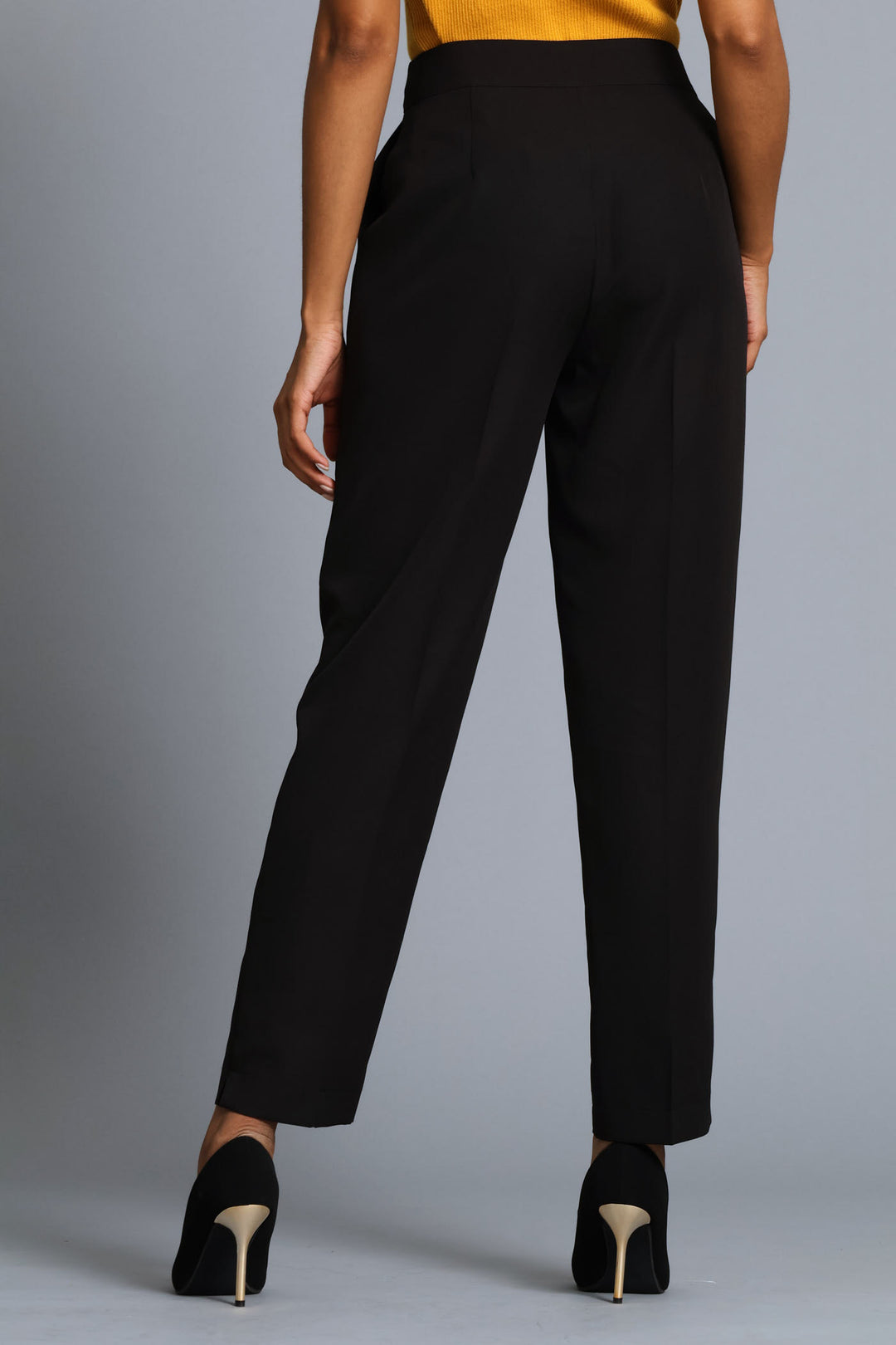 Extended Tab Slimleg Pants - Black