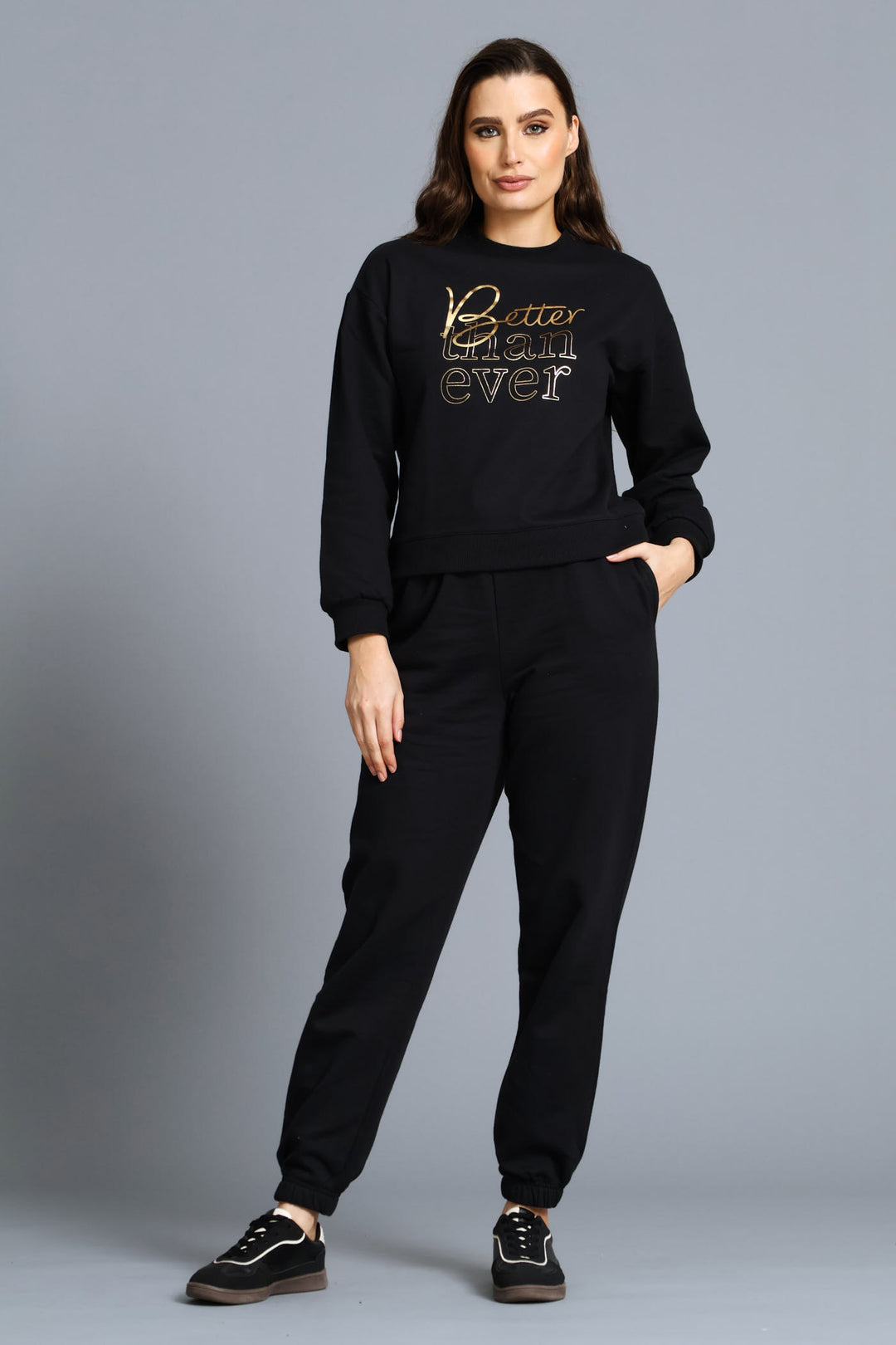 Classic Fleece Jogger - Black/Black