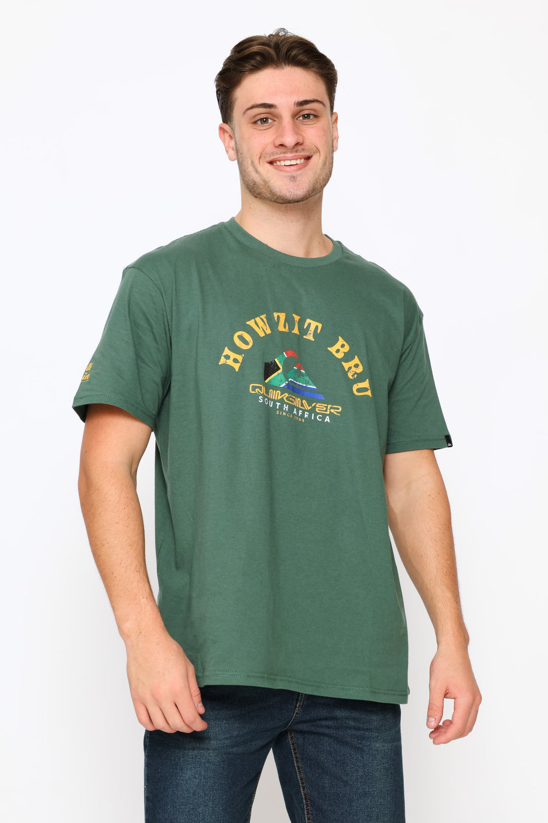 Howzit Sa Tee - Forest Green