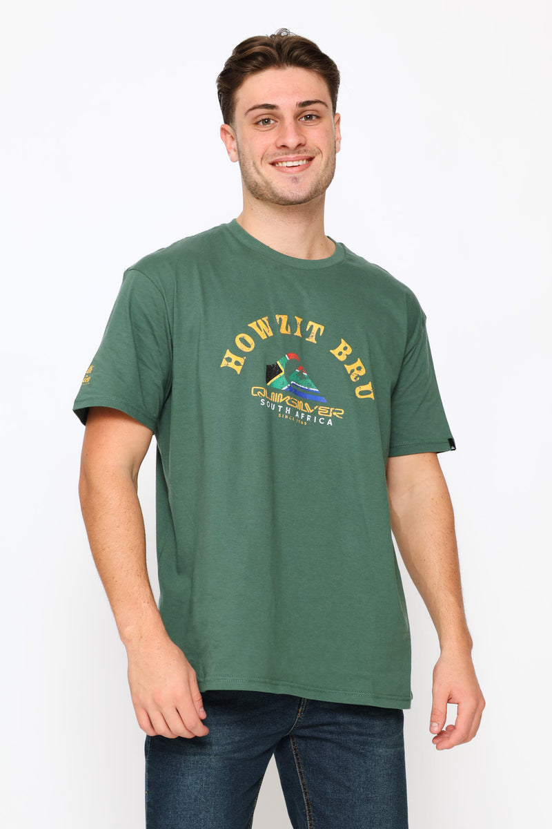 Howzit Sa Tee - Forest Green