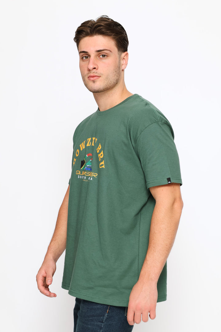 Howzit Sa Tee - Forest Green