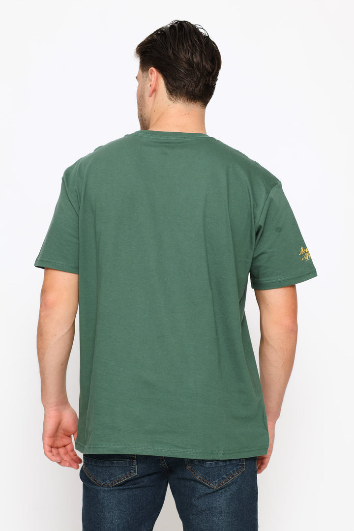 Howzit Sa Tee - Forest Green