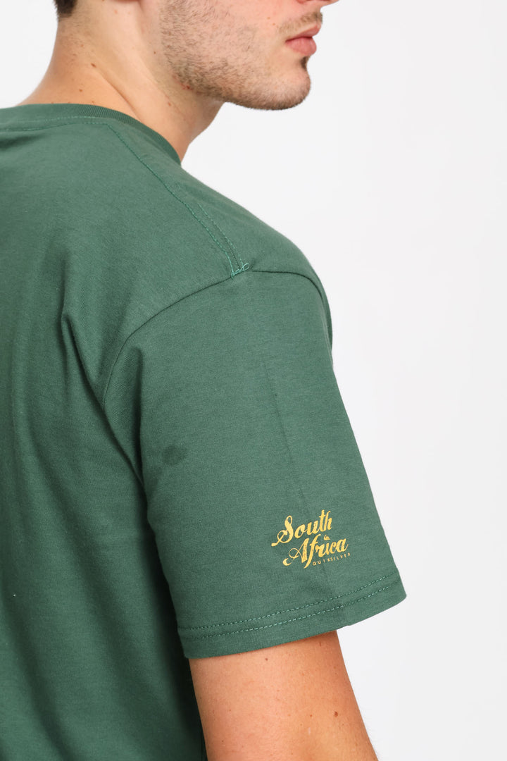 Howzit Sa Tee - Forest Green