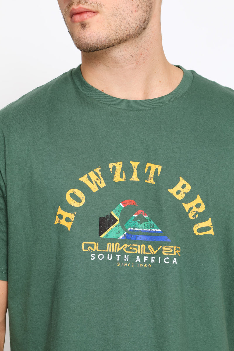 Howzit Sa Tee - Forest Green