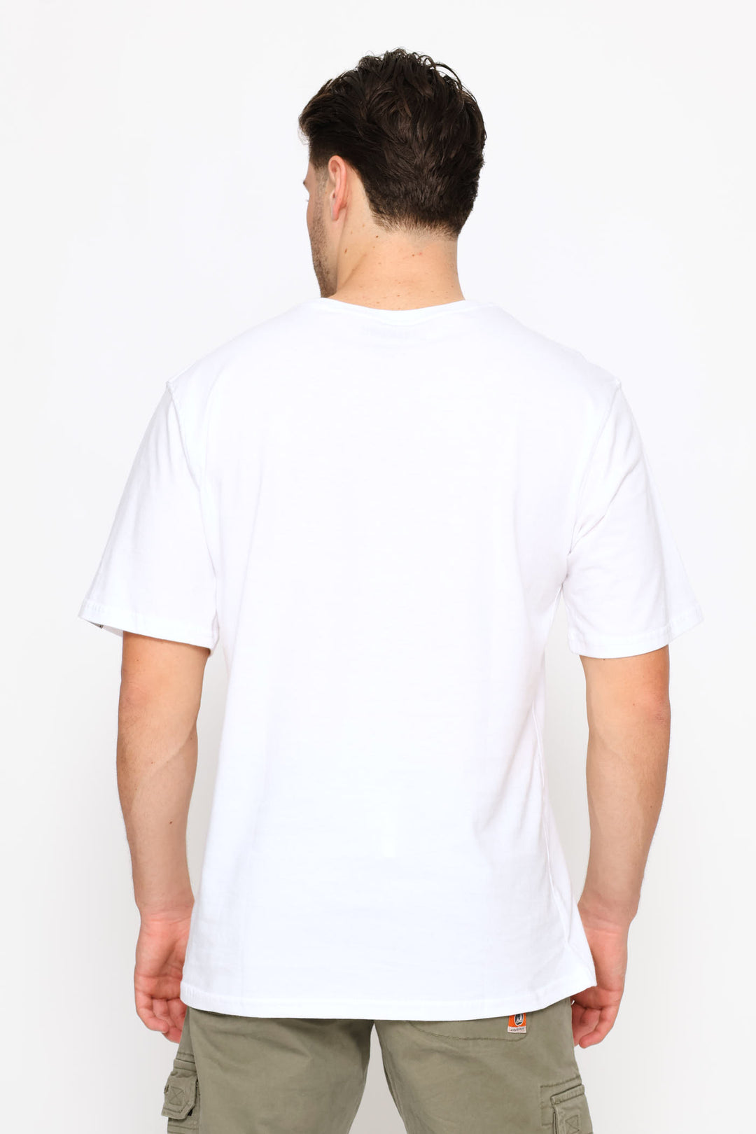 Classic Fit Car Tee - White