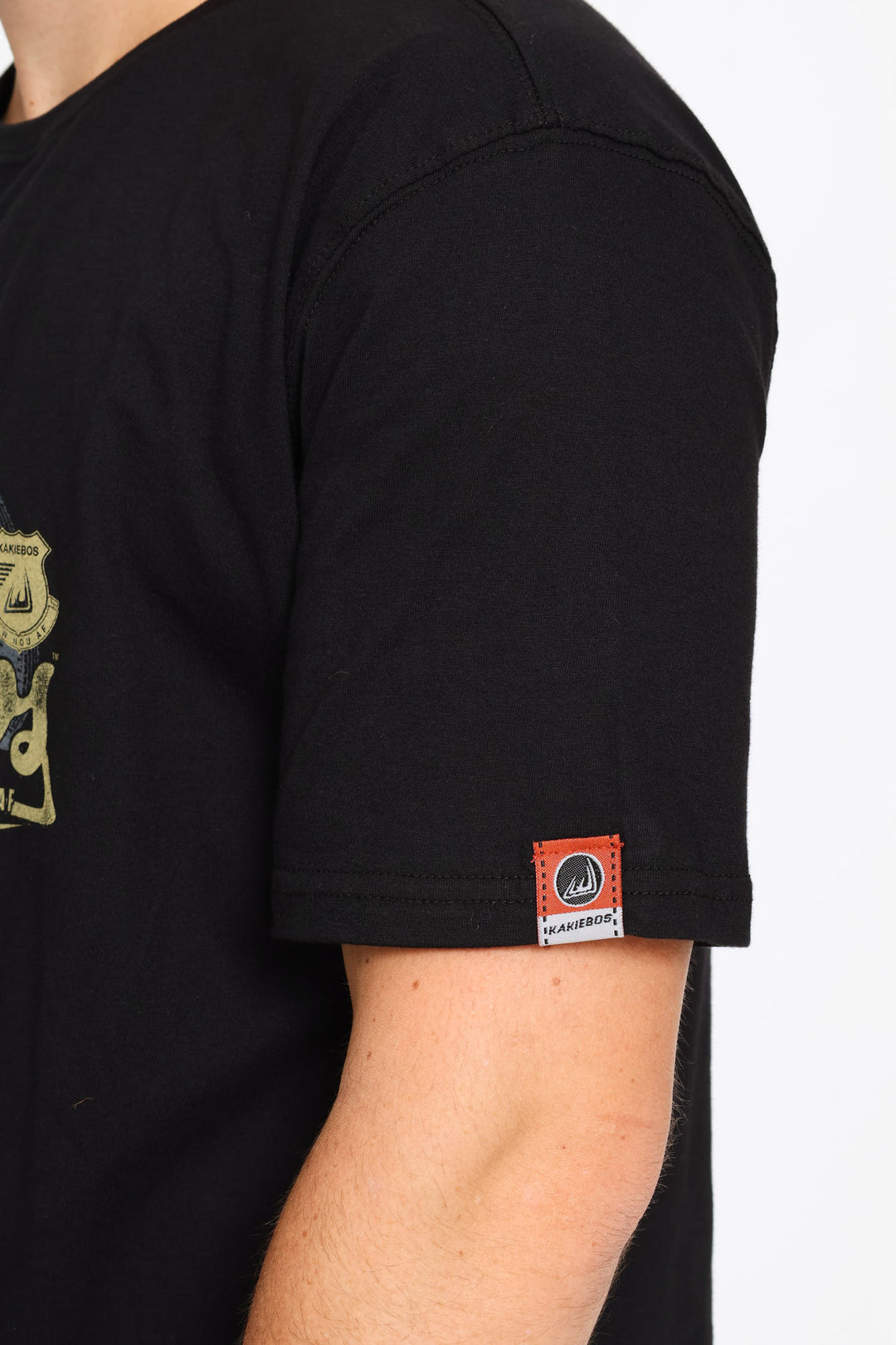 Classic Fit Motorbike Tee - Black