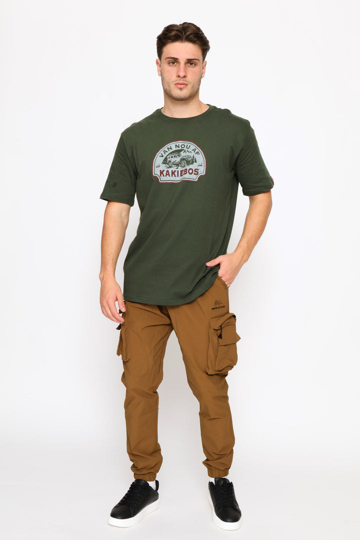 Classic Fit 4X4 Tee - Olive
