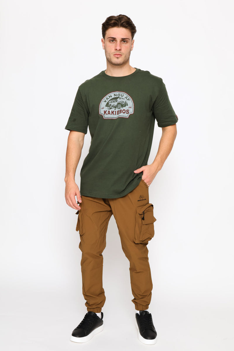 Classic Fit 4X4 Tee - Olive