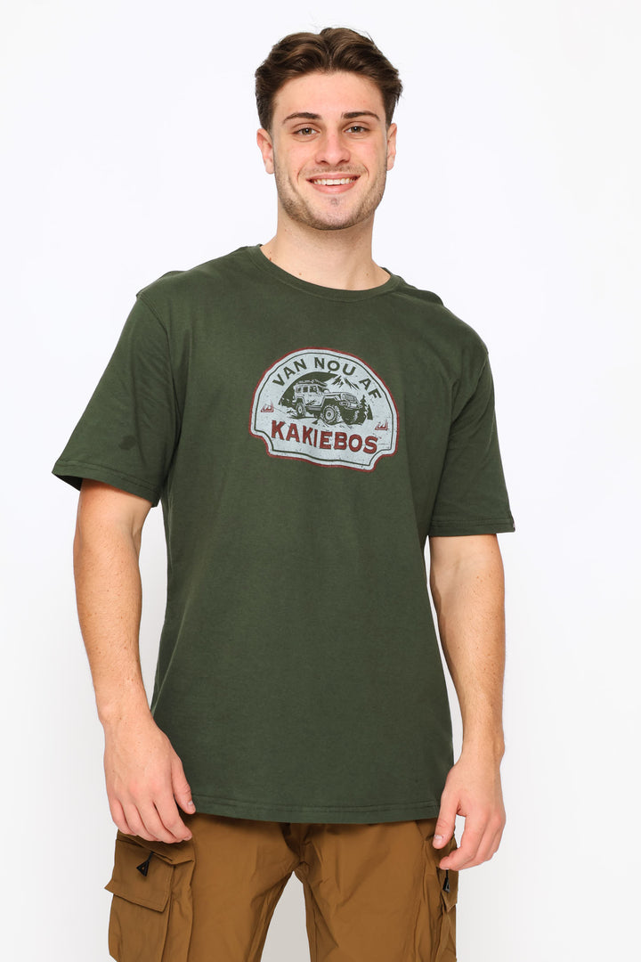 Classic Fit 4X4 Tee - Olive