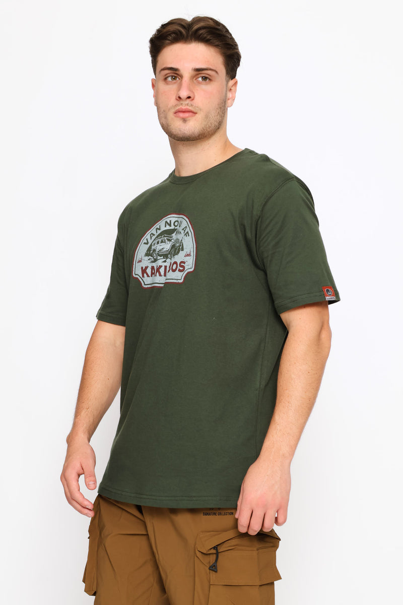 Classic Fit 4X4 Tee - Olive