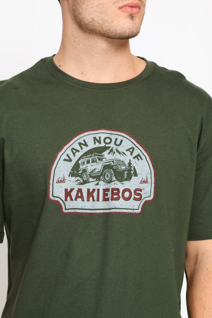Classic Fit 4X4 Tee - Olive