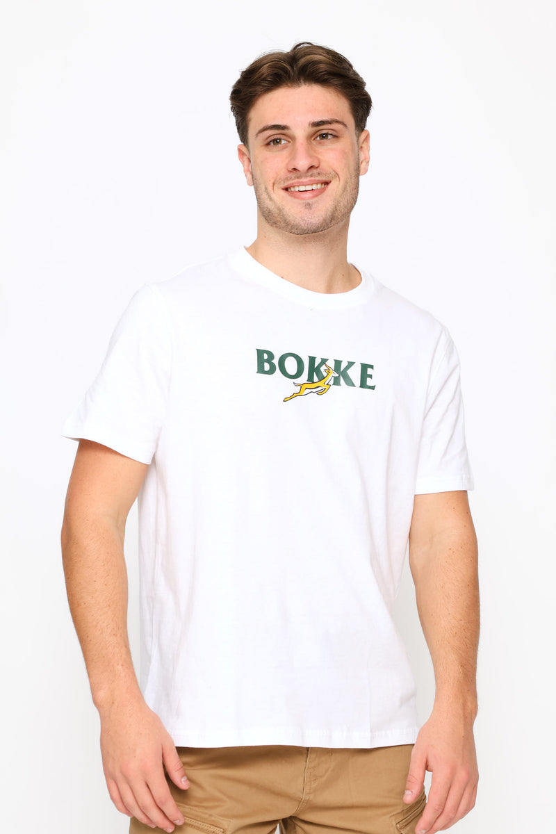 Springboks Bok Tee - White