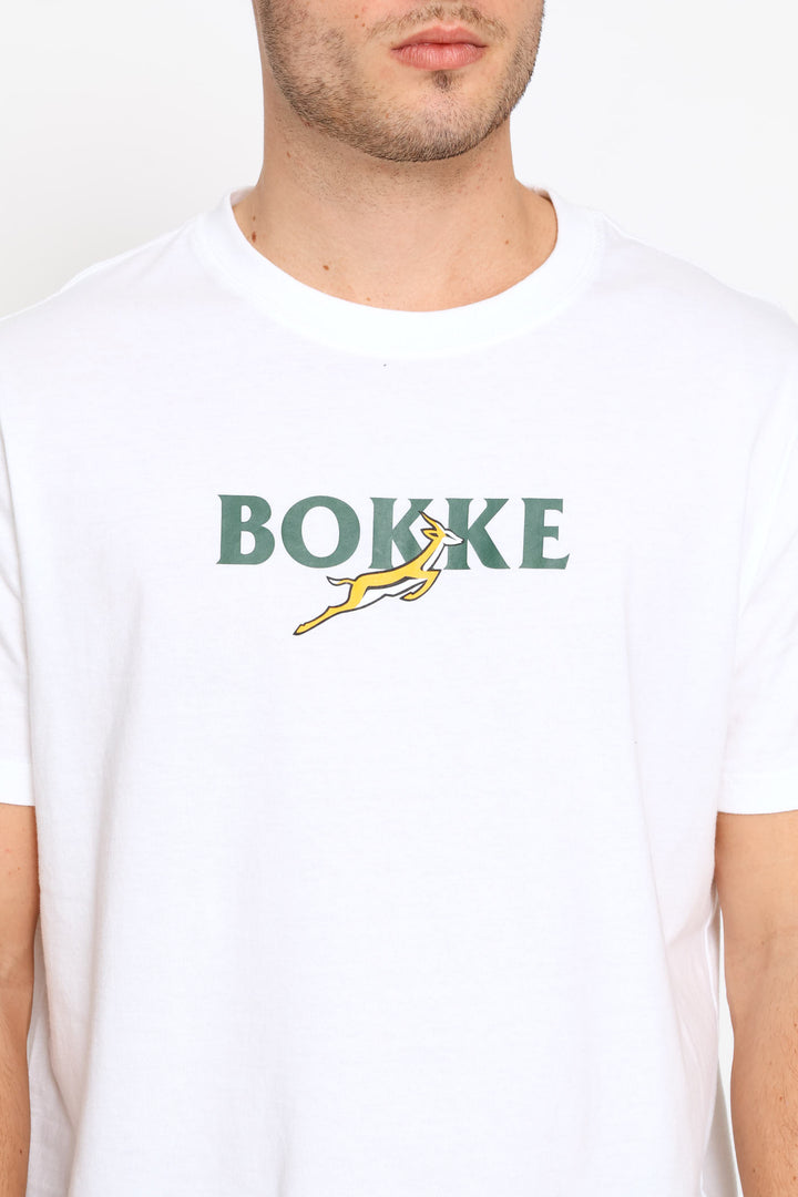 Springboks Bok Tee - White