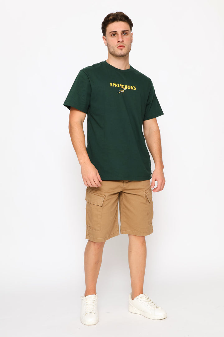 Springboks Bokke Tee - Forest Green