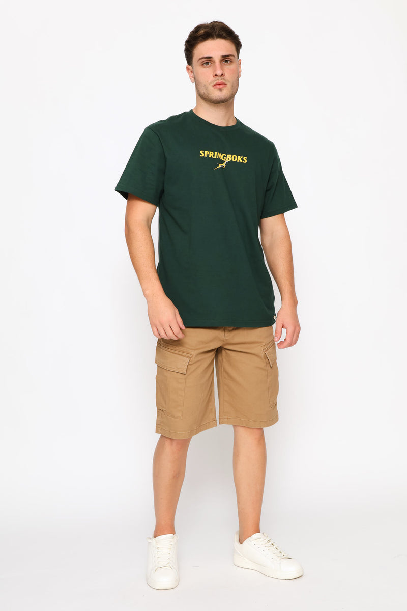 Springboks Bokke Tee - Forest Green