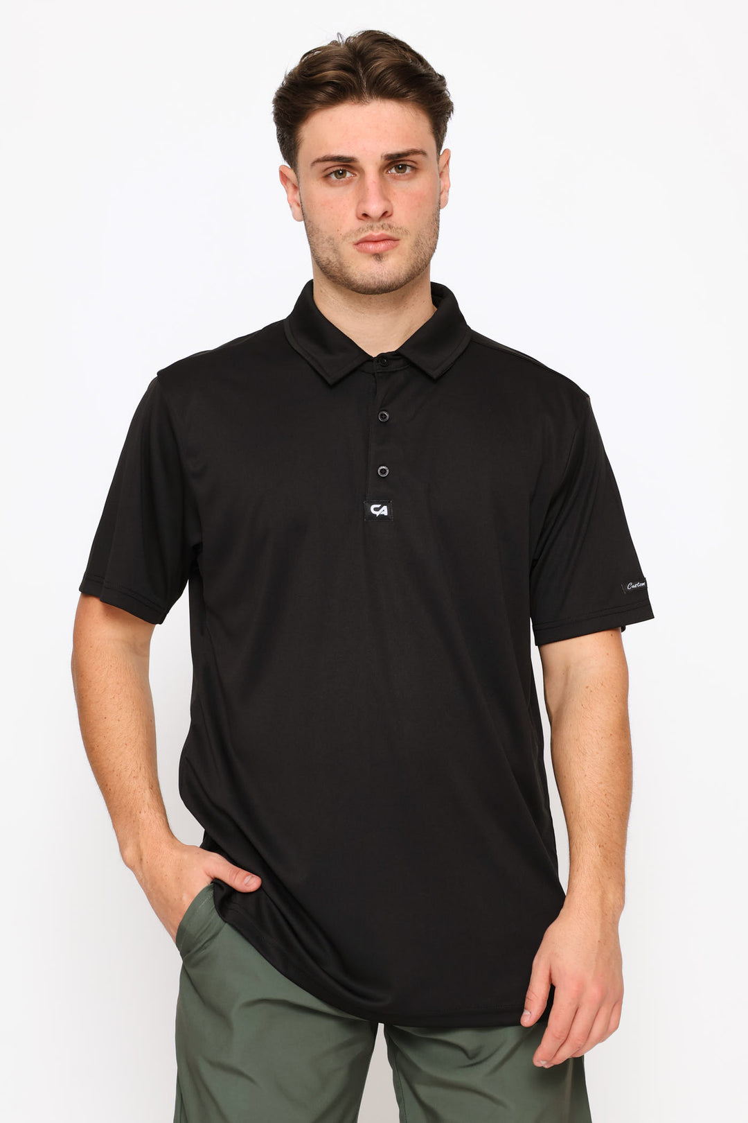 Iconic Plain Golfer - Black