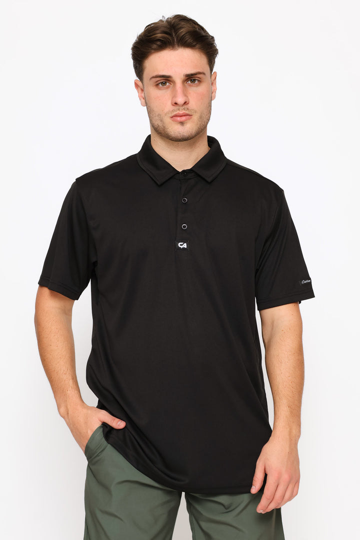 Iconic Plain Golfer - Black