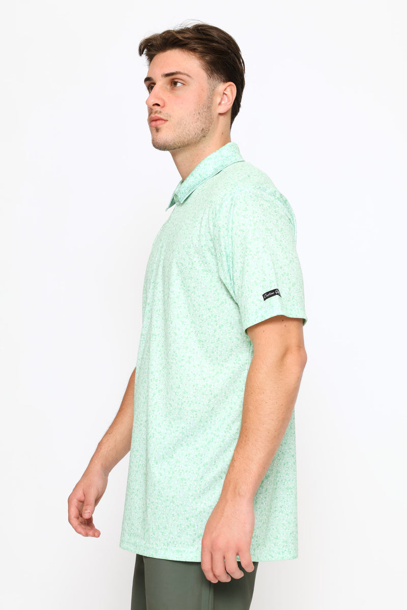 Paint Splatter Golfer - Green