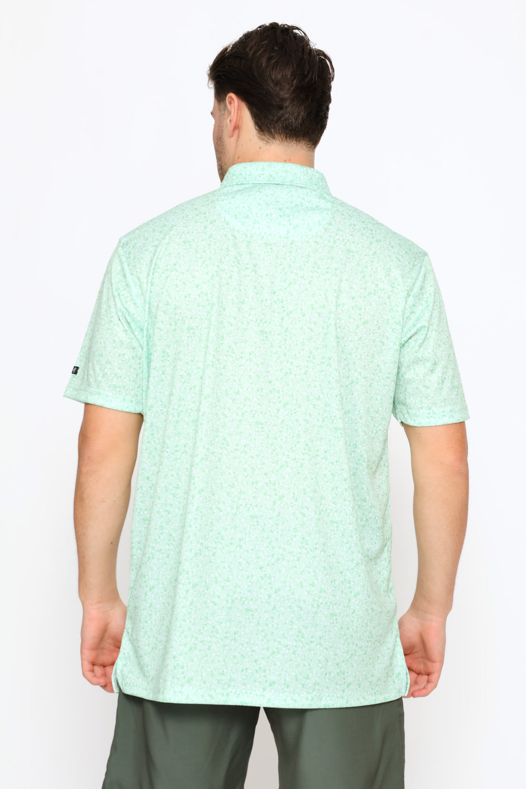 Paint Splatter Golfer - Green