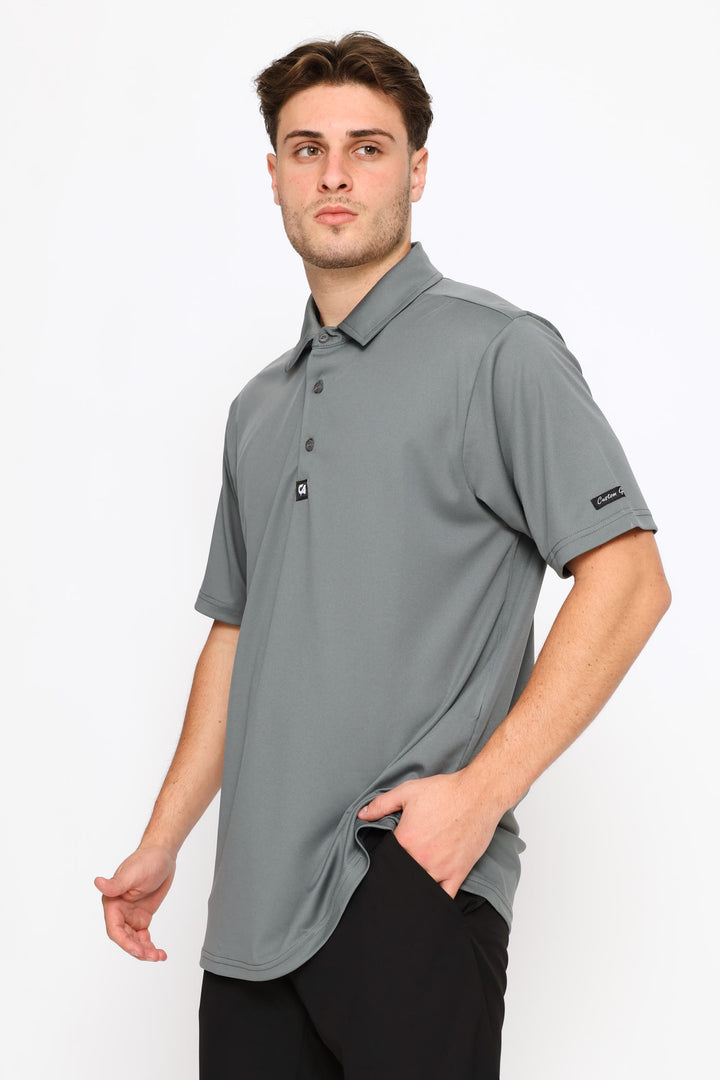 Iconic Plain Golfer - Dark Grey