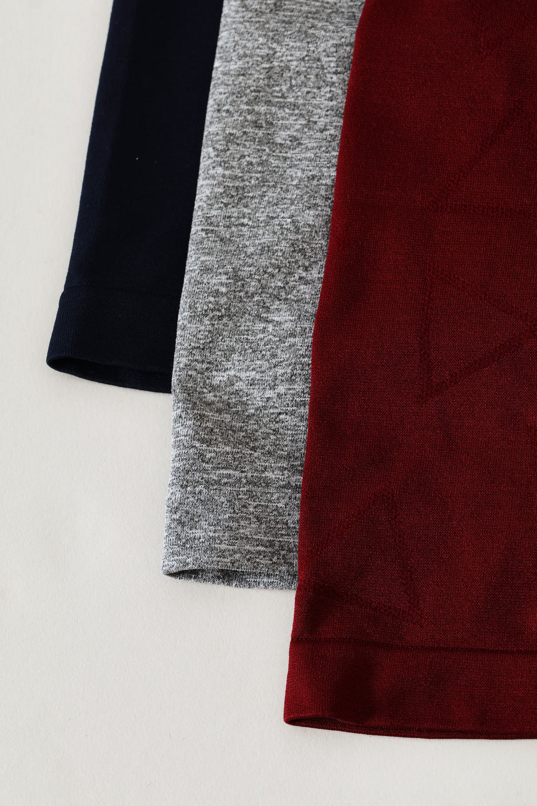 3 Pack Seamless Fashion Boxer - Burgundy/Charcoal/Navy