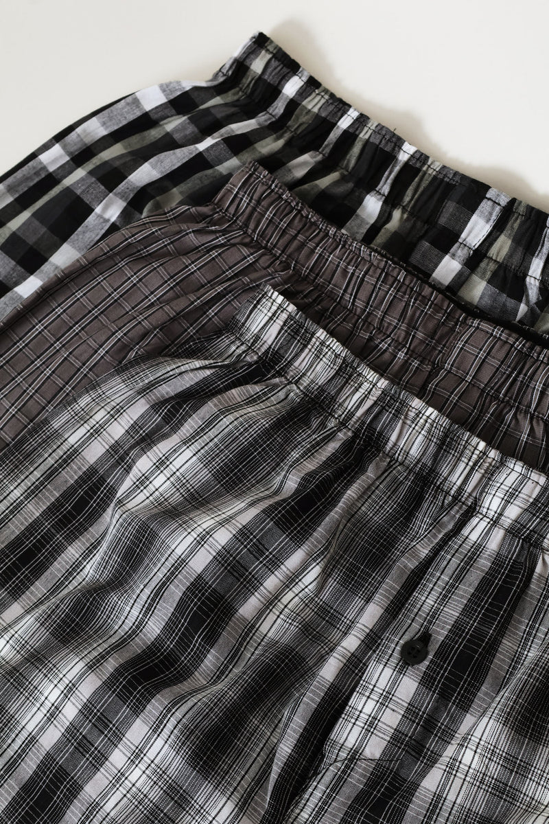 3 Pack Value Boxers - Black