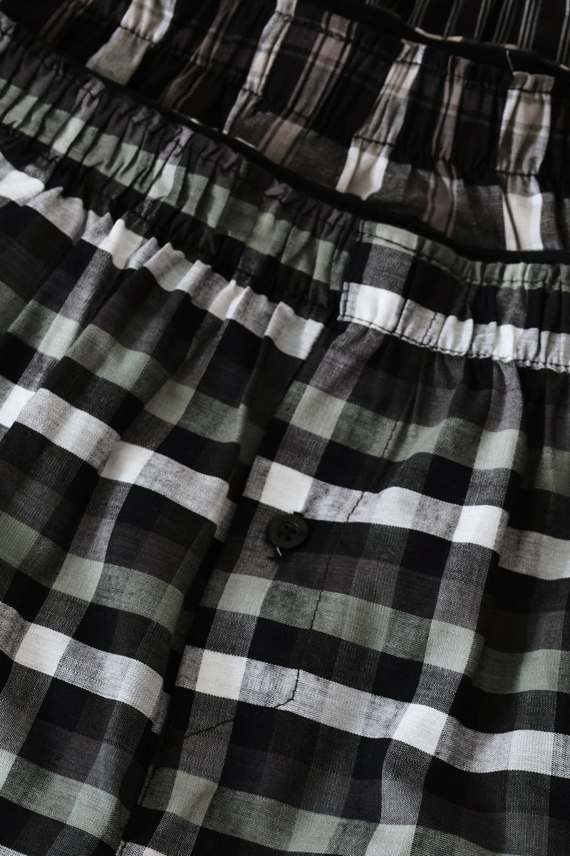 3 Pack Woven Boxers - Black