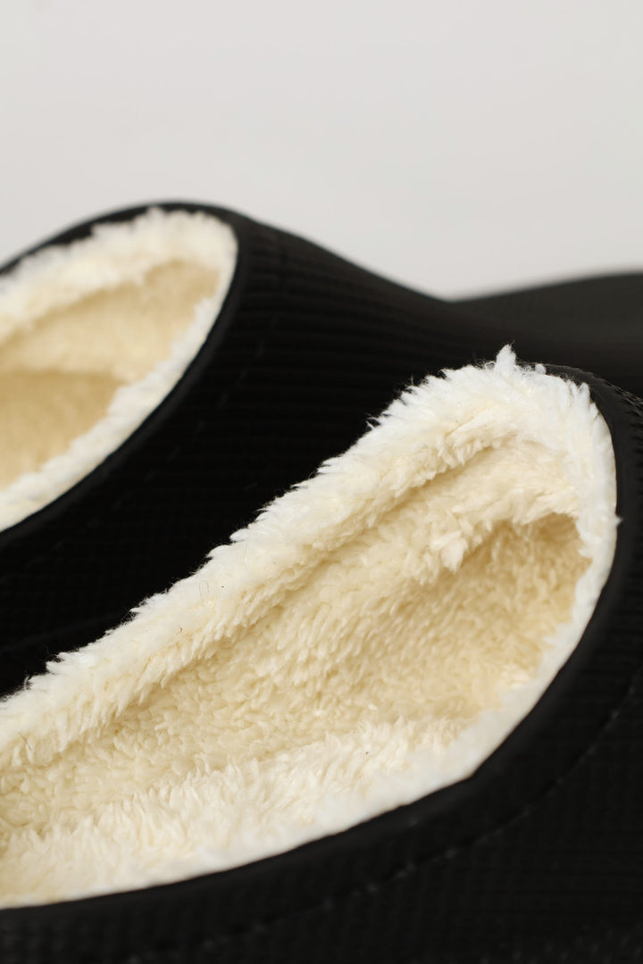 Lined Closed Toe Eva Clog - Black