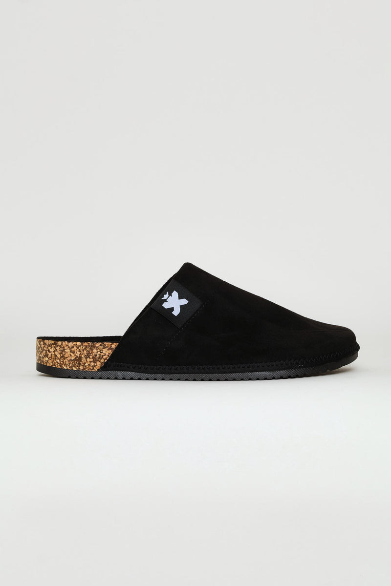 Plain Upper Comfort Clog - Black