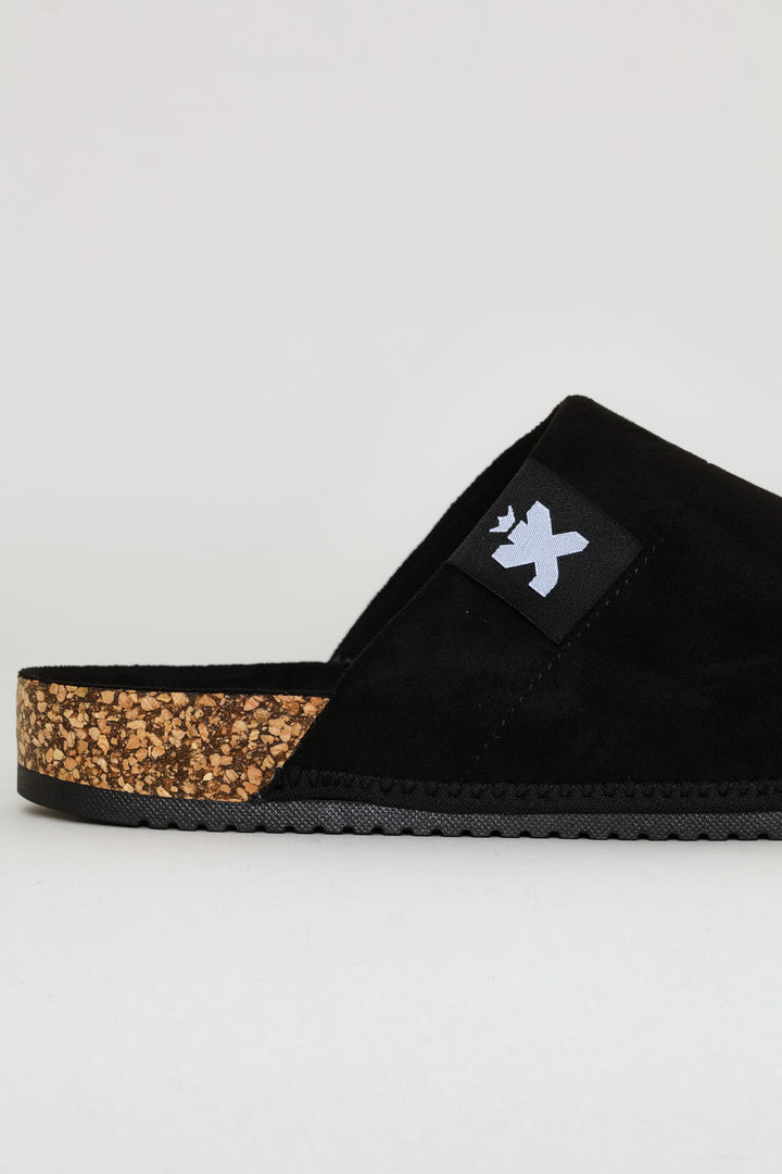 Plain Upper Comfort Clog - Black