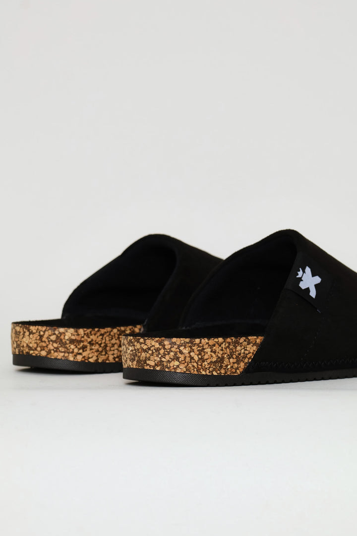 Plain Upper Comfort Clog - Black