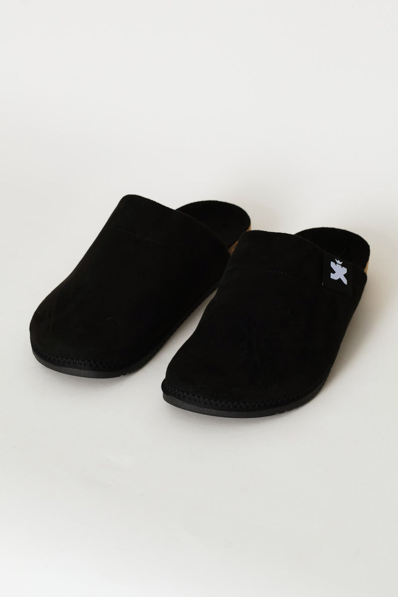 Plain Upper Comfort Clog - Black