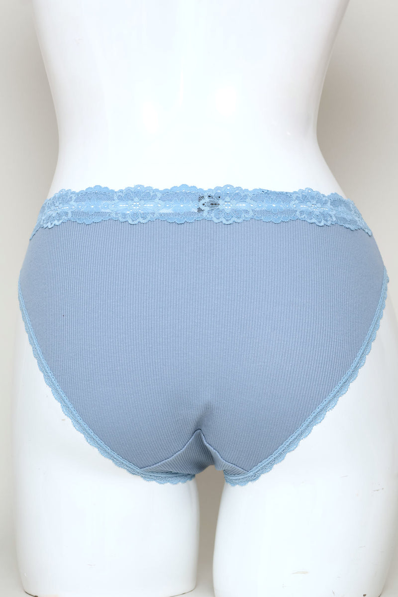 Lace Bikini Panty - Blue