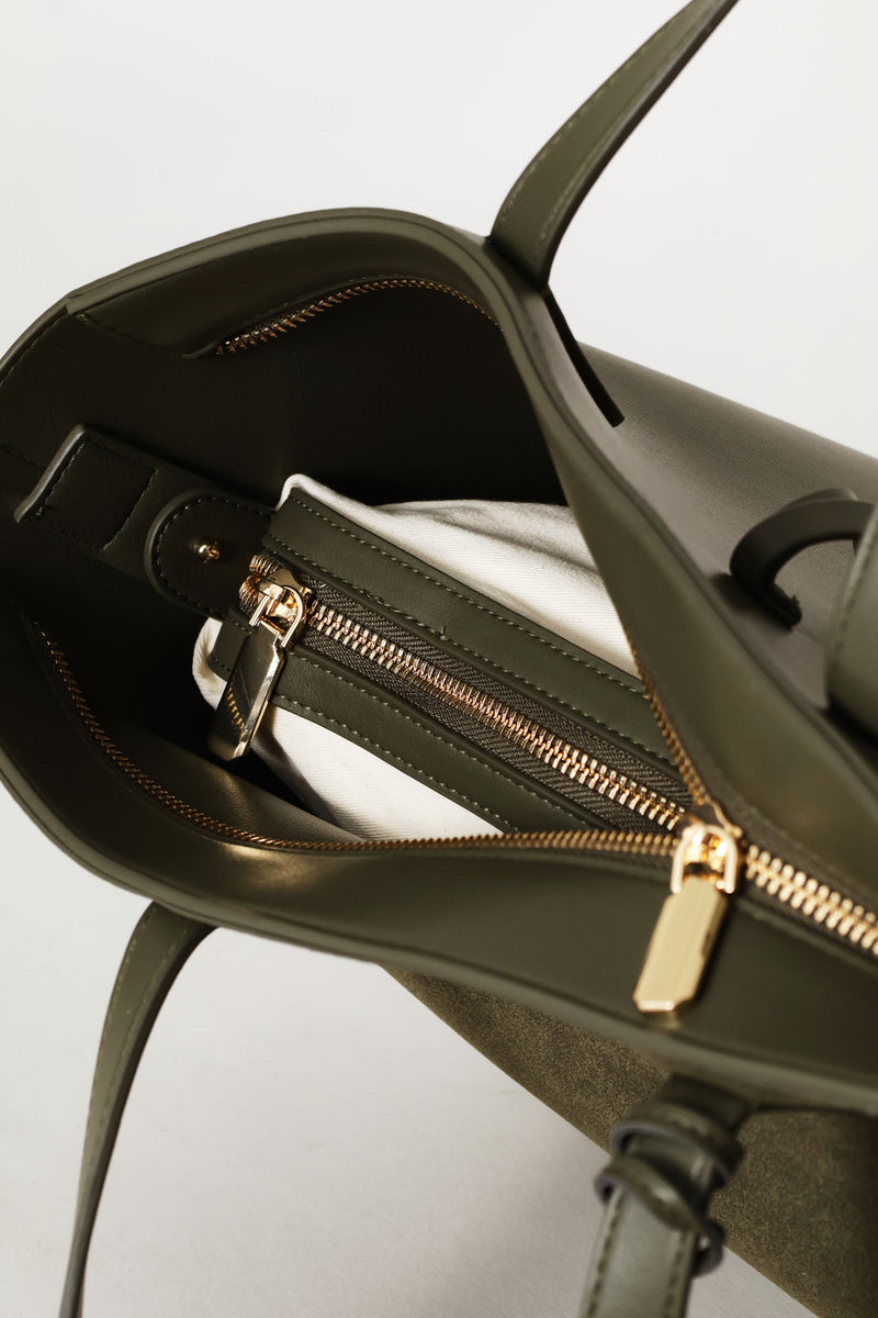 Lysea Satchel Bag - Green
