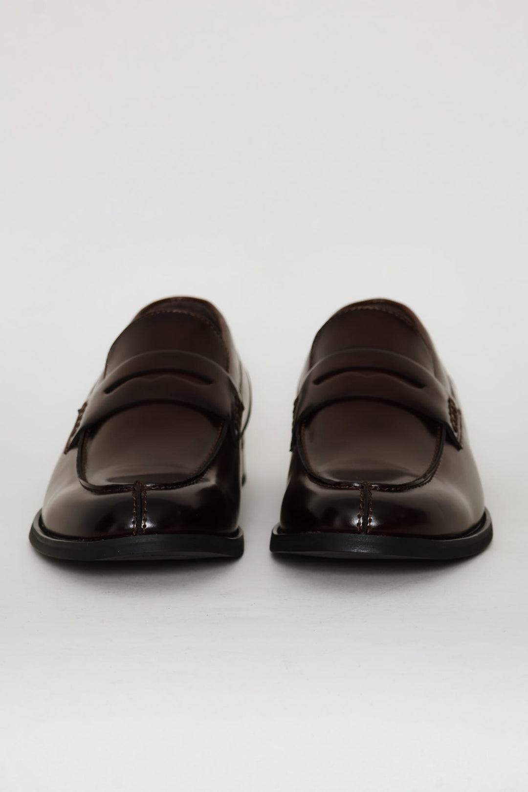 Penny Moccasin Formal Slip On - Chocolate