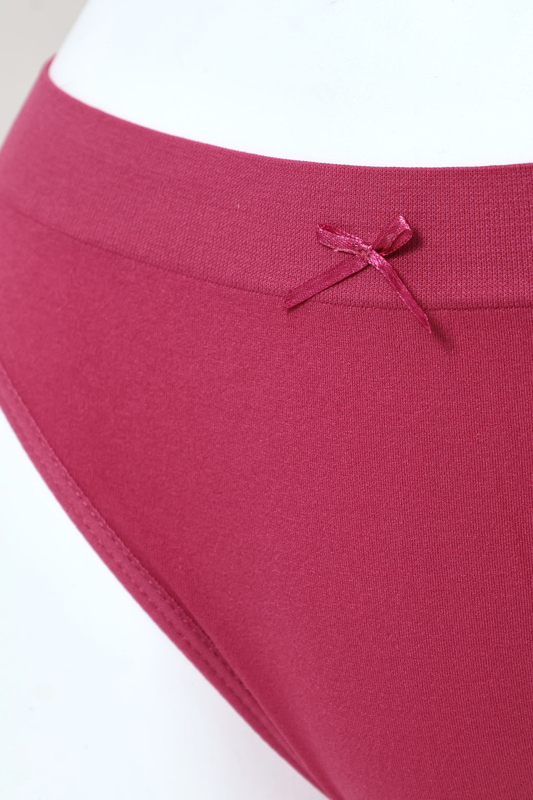 3 Pack Seamless Bikini Panties - Violet/Pink/Cream